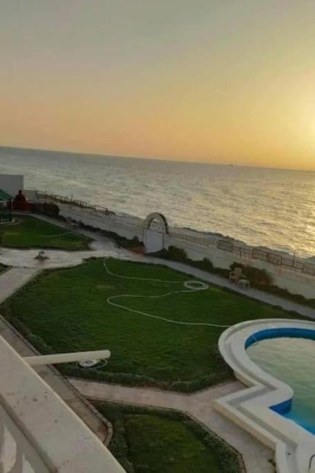 Panorama Apartment With A Charming Sea View Near Alexandria And Burg Elarab Intl Airport With Free Wifi شقة باطلالة ساحرة على البحر اول الساحل الشمالي 外观 照片