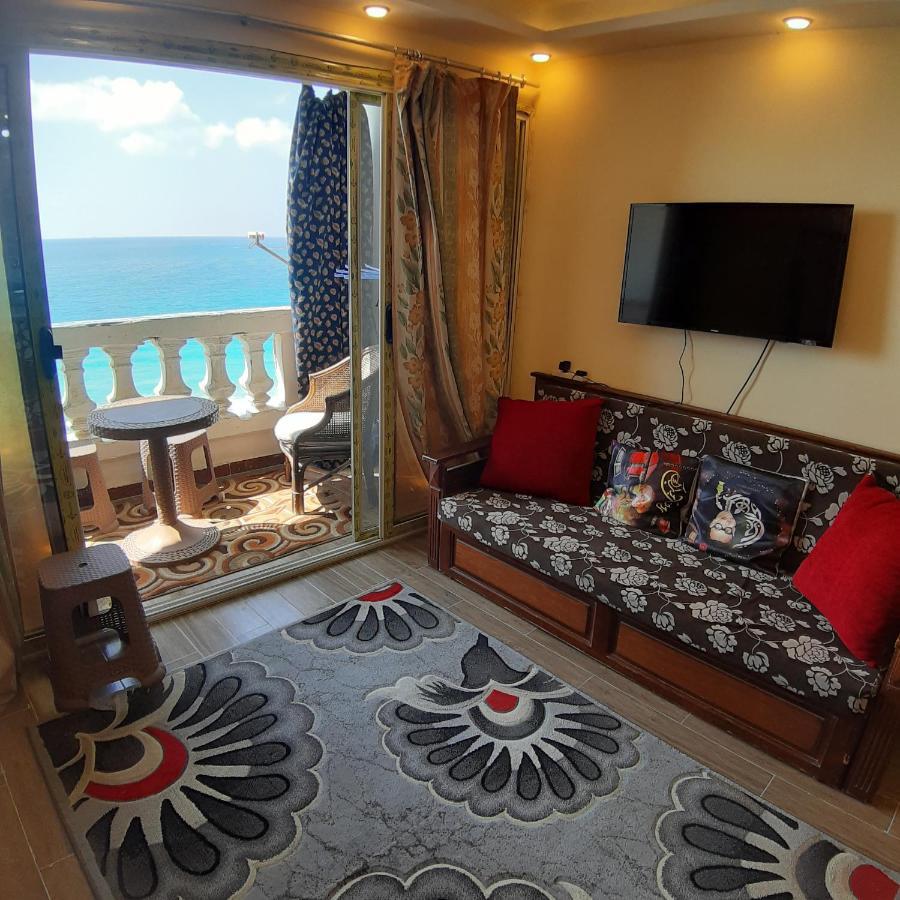 Panorama Apartment With A Charming Sea View Near Alexandria And Burg Elarab Intl Airport With Free Wifi شقة باطلالة ساحرة على البحر اول الساحل الشمالي 外观 照片