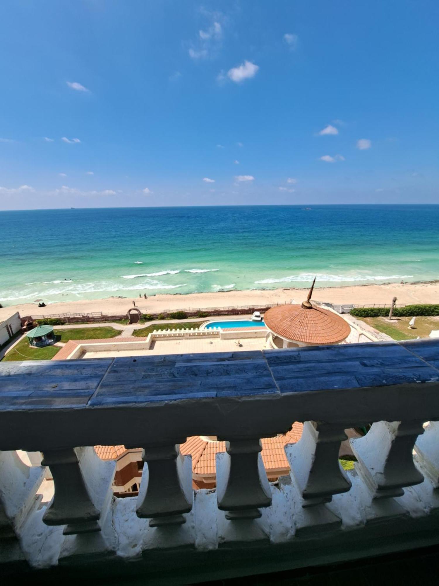 Panorama Apartment With A Charming Sea View Near Alexandria And Burg Elarab Intl Airport With Free Wifi شقة باطلالة ساحرة على البحر اول الساحل الشمالي 外观 照片