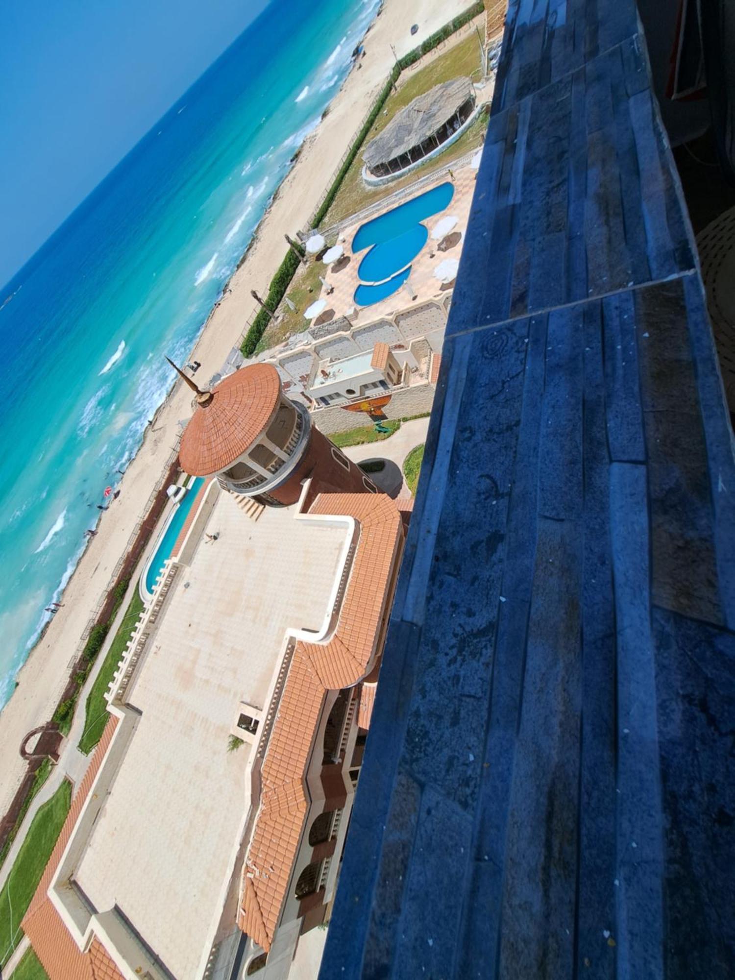 Panorama Apartment With A Charming Sea View Near Alexandria And Burg Elarab Intl Airport With Free Wifi شقة باطلالة ساحرة على البحر اول الساحل الشمالي 外观 照片