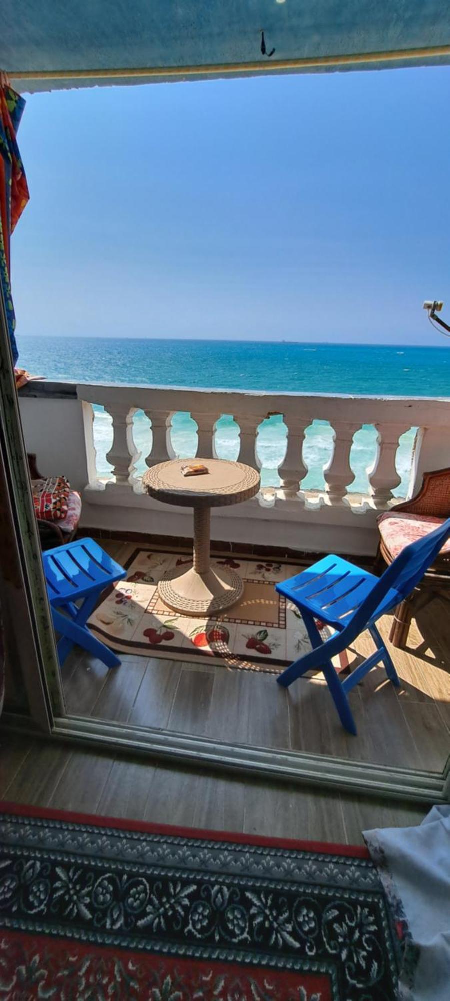 Panorama Apartment With A Charming Sea View Near Alexandria And Burg Elarab Intl Airport With Free Wifi شقة باطلالة ساحرة على البحر اول الساحل الشمالي 外观 照片