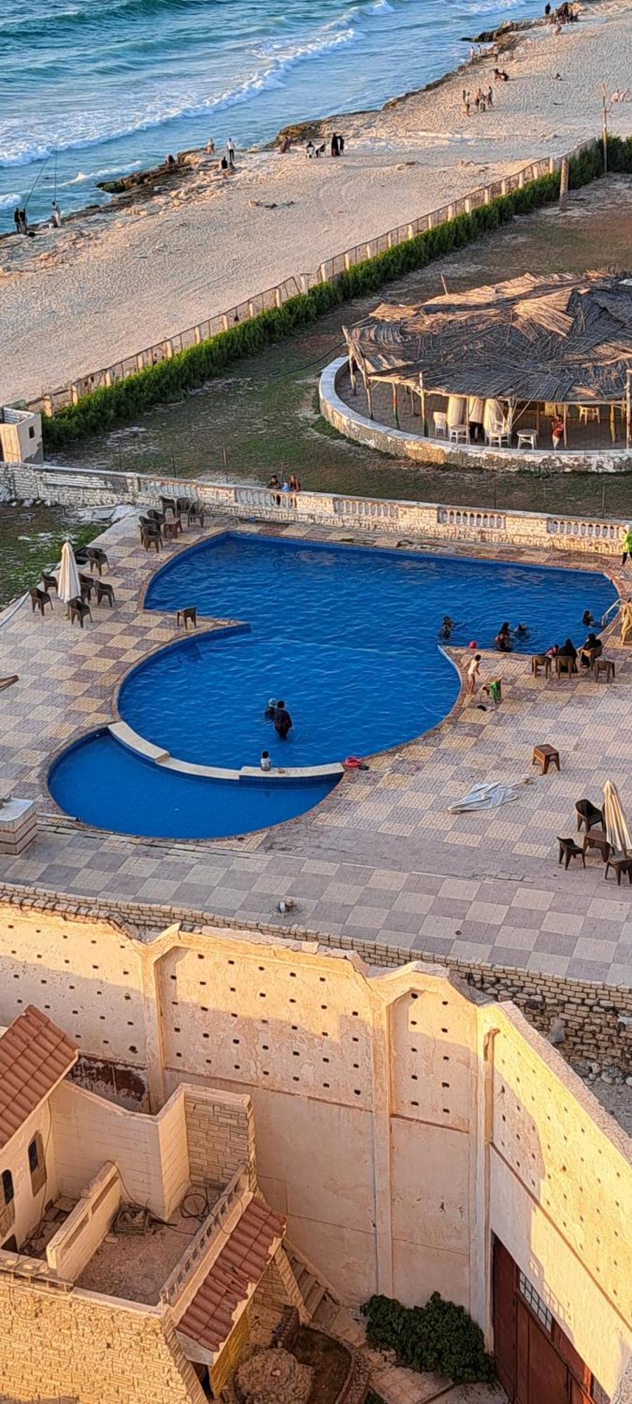 Panorama Apartment With A Charming Sea View Near Alexandria And Burg Elarab Intl Airport With Free Wifi شقة باطلالة ساحرة على البحر اول الساحل الشمالي 外观 照片
