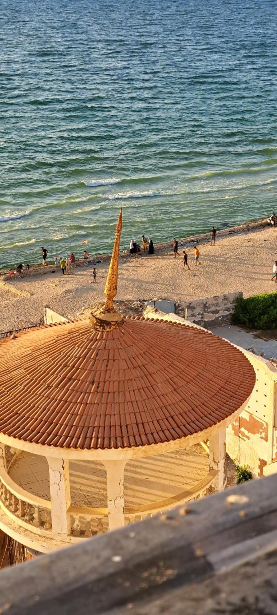 Panorama Apartment With A Charming Sea View Near Alexandria And Burg Elarab Intl Airport With Free Wifi شقة باطلالة ساحرة على البحر اول الساحل الشمالي 外观 照片