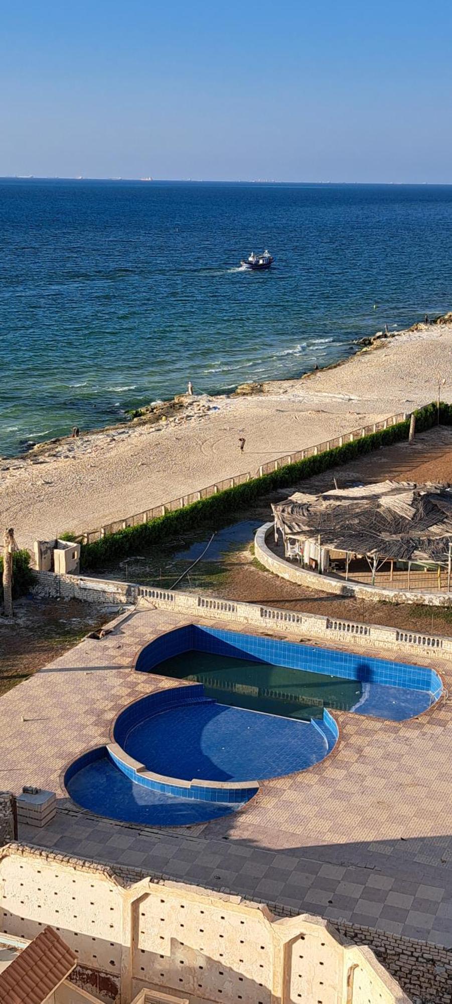 Panorama Apartment With A Charming Sea View Near Alexandria And Burg Elarab Intl Airport With Free Wifi شقة باطلالة ساحرة على البحر اول الساحل الشمالي 外观 照片